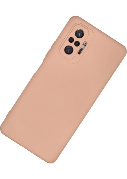 Xiaomi Redmi Note 10 Pro Kılıf Nano Içi Kadife Silikon - Pudra - KA7216-9707 fiyatları