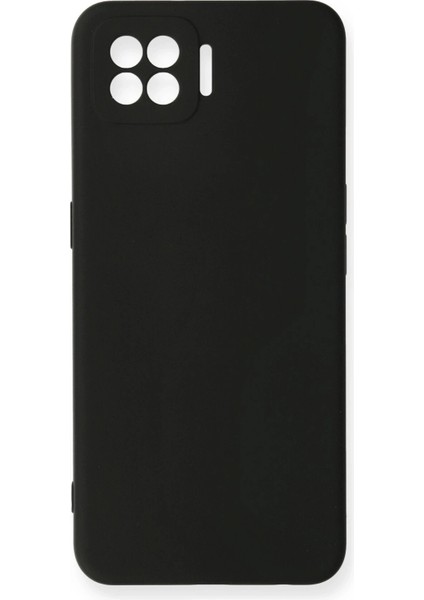 Oppo A73 Kılıf Nano Içi Kadife Silikon - Siyah - KA2029-2568