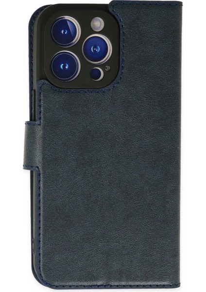 iPhone 14 Pro Kılıf Trend S Plus Kapaklı Kılıf - Lacivert - KA1750-2594 fiyatları