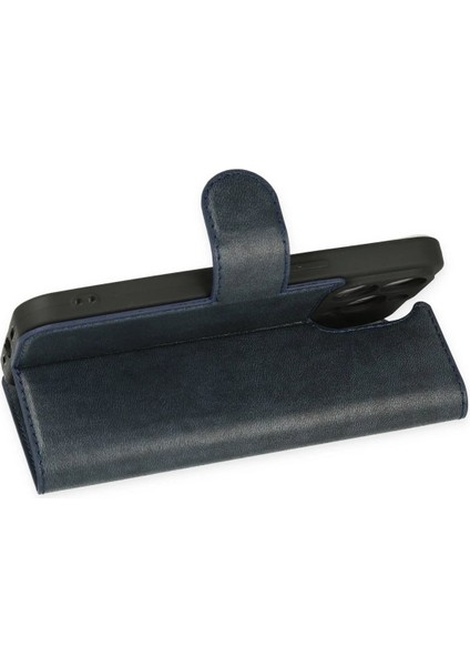 iPhone 14 Pro Kılıf Trend S Plus Kapaklı Kılıf - Lacivert - KA1750-2594 fırsatları