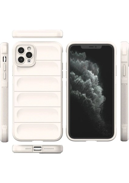 iPhone 11 Pro Max Kılıf Optimum Silikon - Krem - KA2962-9167 modelleri