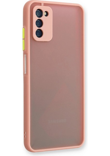 Samsung Galaxy A03S Kılıf Montreal Silikon Kapak - Pembe - KA3759-5185 fiyatları