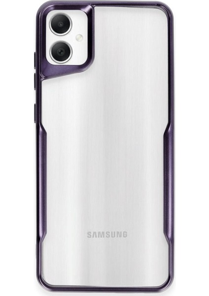 Samsung Galaxy A05 Kılıf Boyi Silikon Kapak - Derin Mor - KA3871-8627