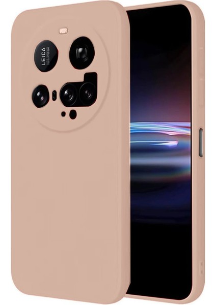Xiaomi Mi 15 Ultra Kılıf Nano Içi Kadife Silikon - Pudra - KA8370-6024