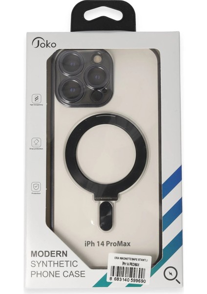 iPhone 14 Pro Max Era Magsafe Standlı Kapak - Şeffaf - KA1249-5577 fırsatları