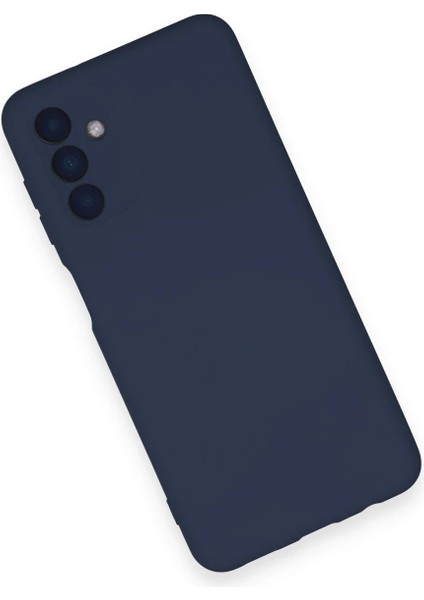 Samsung Galaxy A14 4g Kılıf Nano Içi Kadife Silikon - Lacivert - KA9910-5479 modelleri