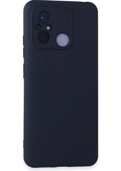 Xiaomi Redmi 12C Kılıf Nano Içi Kadife Silikon - Lacivert - KA9790-8219
