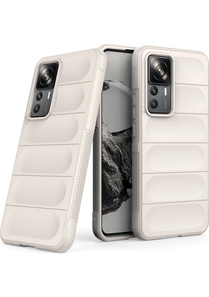 Xiaomi Mi 12T Pro Kılıf Optimum Silikon - Krem - KA7270-6611 fiyatları