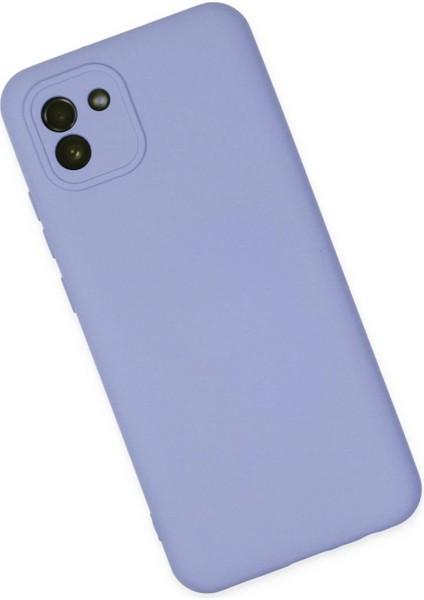 Samsung Galaxy A03 Kılıf Nano Içi Kadife Silikon - Lila - KA7117-2053 modelleri