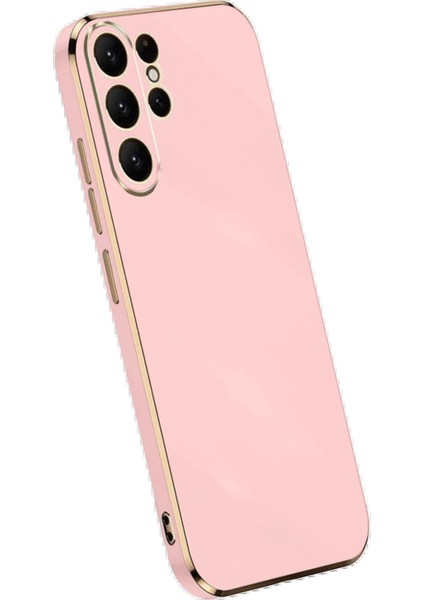 Samsung Galaxy S24 Ultra Kılıf Volet Silikon - Pembe - KA6220-9056