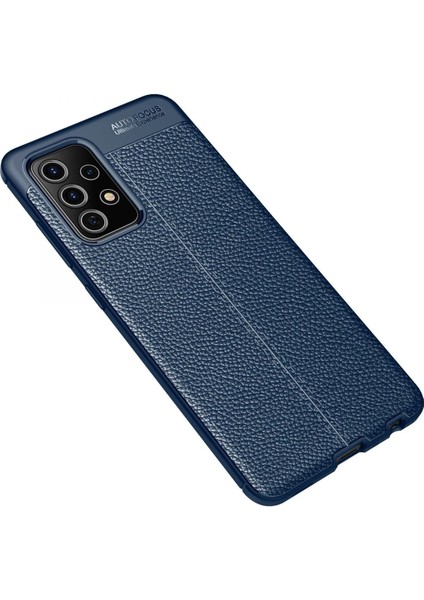 Samsung Galaxy A52 Kılıf Auto Focus Kapak - Lacivert - KA2004-7121