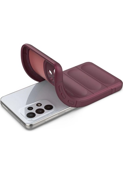 Samsung Galaxy A33 5g Kılıf Optimum Silikon - Bordo - KA4389-4192 fırsatları