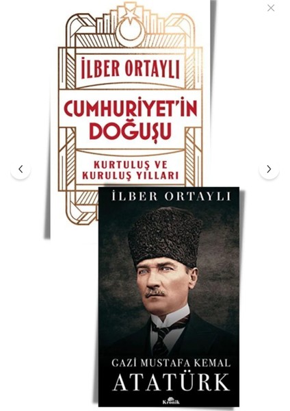 Ilber Ortaylı Cumhuriyet Seti (2 Kitap) Atatürk, Cumhuriyetin Doğuşu