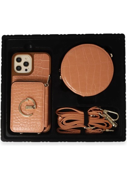 iPhone 14 Pro Max Kılıf Ermes Kapak - Açık Kırmızı - KA8366-3070 fırsatları