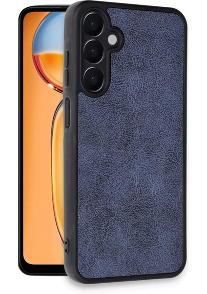 Samsung Galaxy A36 Kılıf Aras Deri Kapak - Lacivert - KA9887-7967