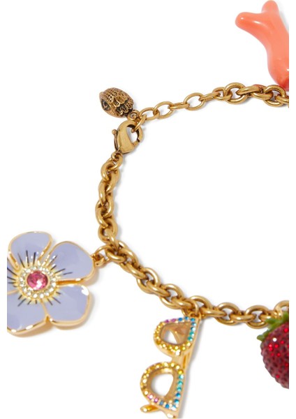 Multi Charms Bileklik, Altın Renkli, Figürlü Tasarım fiyatları