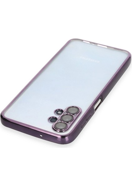 Samsung Galaxy A13 4g Kılıf Lensli Silikon - Mor - KA8237-2405 modelleri