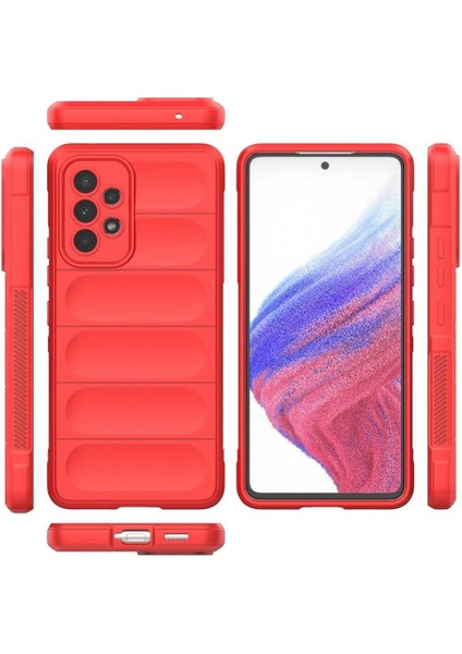Samsung Galaxy A73 5g Kılıf Optimum Silikon - Kırmızı - KA4079-1140 modelleri