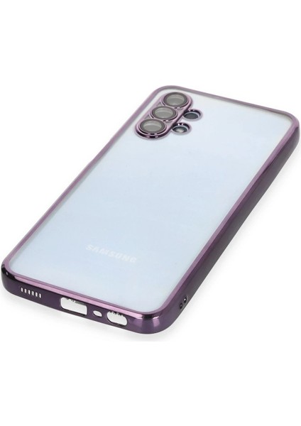 Samsung Galaxy A13 4g Kılıf Lensli Silikon - Mor - KA8237-2405 fırsatları