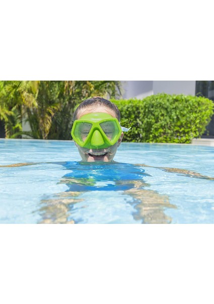 Bestway Çocuk Yüzücü Maskesi Vakumlu 22059 Yeşil fırsatları
