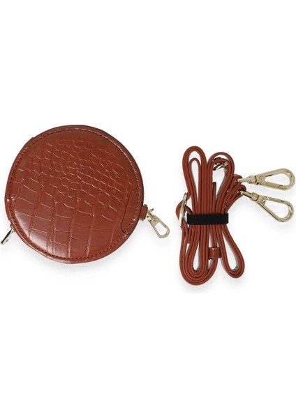 iPhone 14 Pro Max Kılıf Ermes Kapak - Kahverengi - KA5824-9799 modelleri