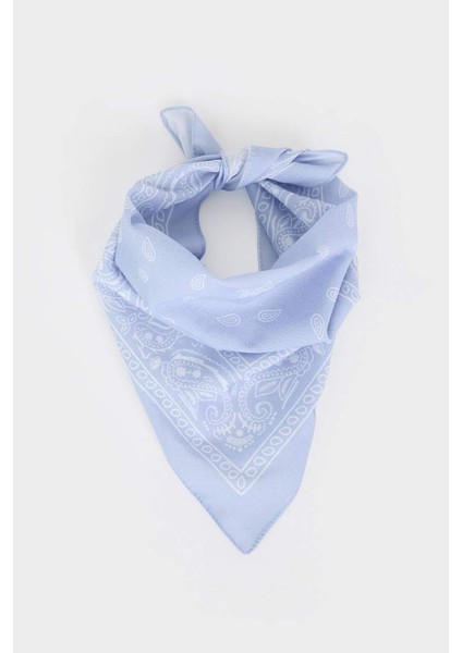 Yeni Sezon Unisex Desenli Pamuklu Bandana