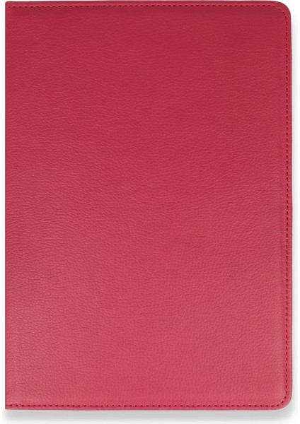 Samsung Galaxy T220 Tab A7 Lite 8.7 Kılıf 360 Tablet Deri Kılıf - Pembe - KA1903-6164