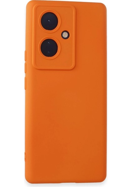 Vivo V29 Lite Kılıf Nano Içi Kadife Silikon - Turuncu - KA3939-5324