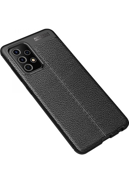 Samsung Galaxy A72 Kılıf Auto Focus Kapak - Siyah - KA1085-5659