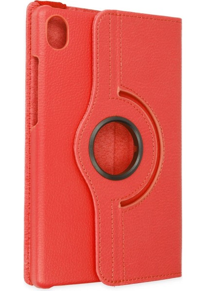Samsung Galaxy X510 Tab S9 Fe 11 Kılıf 360 Tablet Deri Kılıf - Kırmızı - KA5621-6745