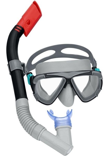 Bestway Maske ve Snorkel Slikon 24029 Siyah