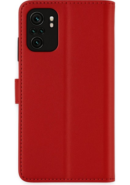 Xiaomi Mi Note 10 Trend S Plus Kapaklı Kılıf - Kırmızı - KA3009-2672