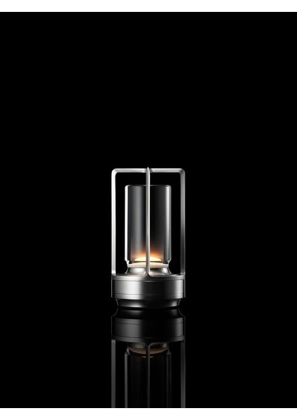 LED Şarj Edilebilir Taşınabilir Masa Lambası - Dokunmatik Aç/kapa ve Parlaklık Ayarı, 3 Renk Seçeneği (Krom) fiyatları