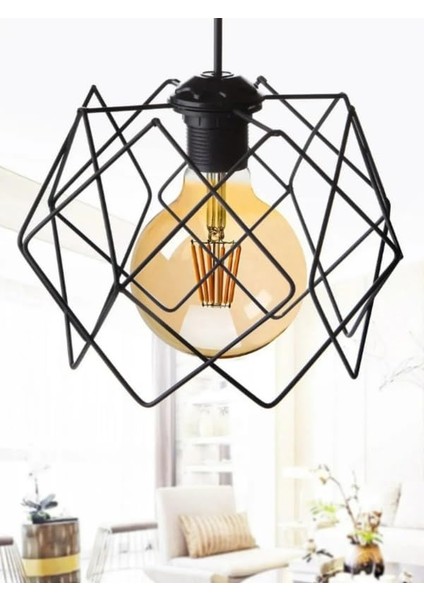 Prime Ayarlanabilir Metal Çok Kare Tavan, Mutfak,banyo, Salon, Çocuk Odası Avize 1 Adet