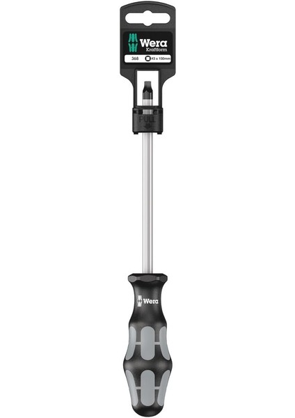 368 Sb Tornavida, Kare Başlı Vidalar Için, # 3 x 150 Mm, Wera 05100072001