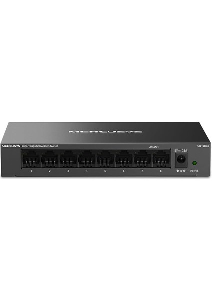 MS108GS, 8-Port Gigabit Desktop Switch