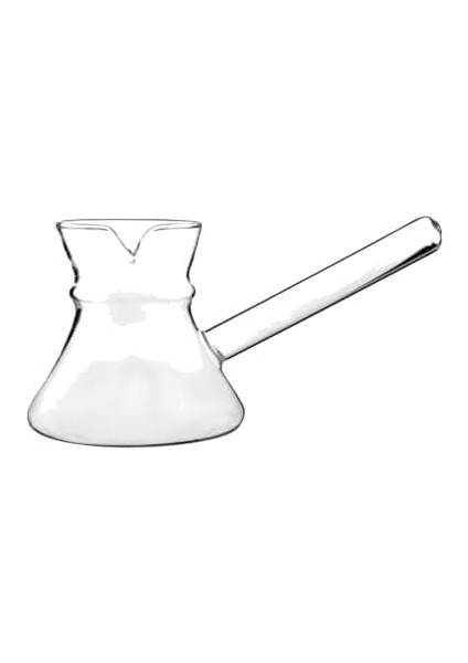 Ateşe Dayanıklı Borosilikat Cam Cezve, Isıya Dayanıklı Borosilikat Cam Cezve (4 Model Seçeneği) (Model 2)