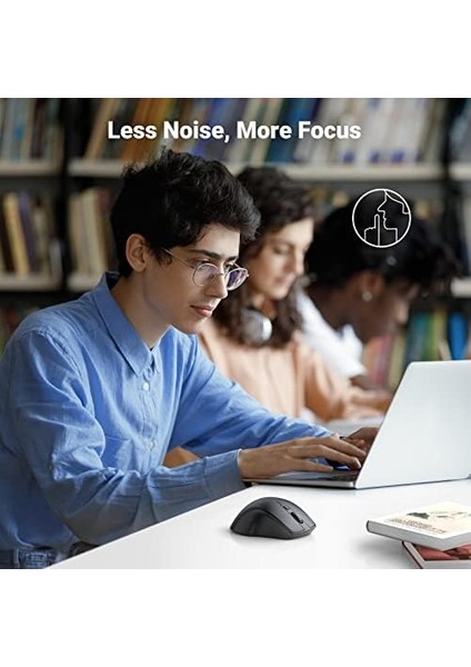 Kablosuz Ergonomik Fare, USB Alıcılı 2.4ghz 4000 Dpı Sessiz Ince Kablosuz Bluetooth Fare, Tablet,pc,dizüstü Bilgisayar ile Uyumlu. fiyatları