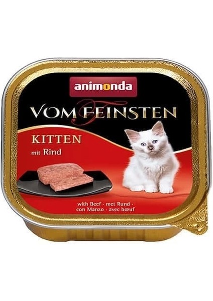 Animonda Kitten Biftekli Yavru Konserve Kedi Maması 100 gr