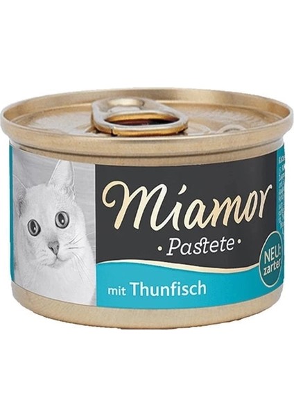 Miamor Pastete Ton Balıklı Tahılsız Konserve Kedi Maması 85 gr