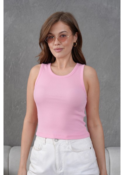 Fitted Vücuda Oturan Kesim Fitilli Basic Atlet fırsatları