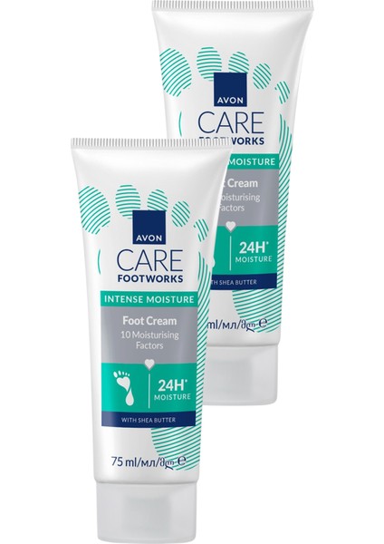 Footworks Yoğun Nemlendirici Ayak Kremi 75ML Ikili Paket