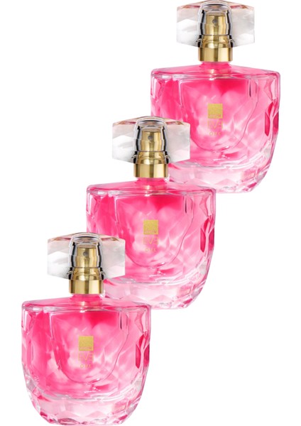 Eve One Kadın Parfüm Edp 50 Ml. Üçlü Set