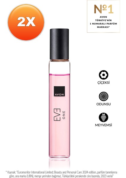 Eve One Kadın Parfüm Edp 10 Ml. Ikili Set fiyatları