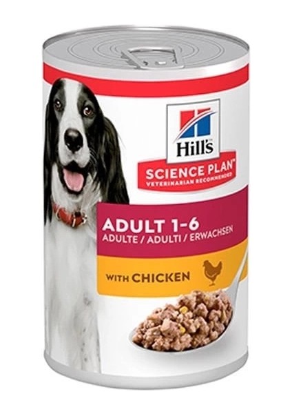 Hills Adult Tavuklu Yetişkin Konserve Köpek Maması 370 gr