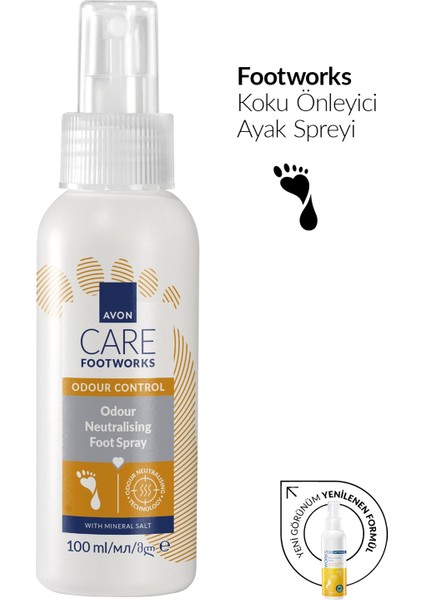 Footworks Koku Önleyici Ayak Spreyi 100ML