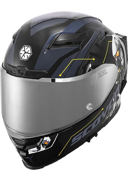 Motosiklet Kask Full Face Ce Yüksek Güvenlikli Motor Kaskı Cyber Edition fiyatları