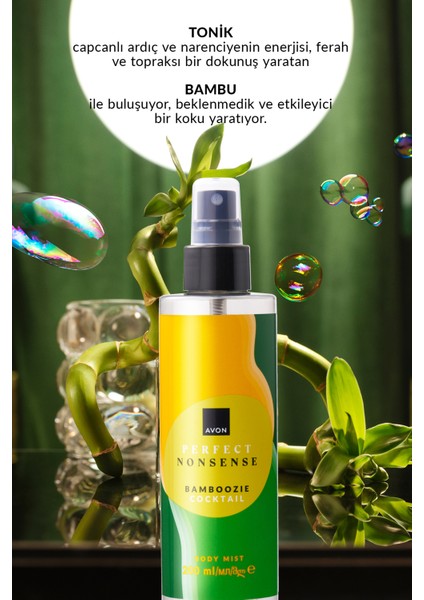 Perfect Nonsense Bamboozie Cocktail Vücut Spreyi 200 ml Üçlü Set modelleri