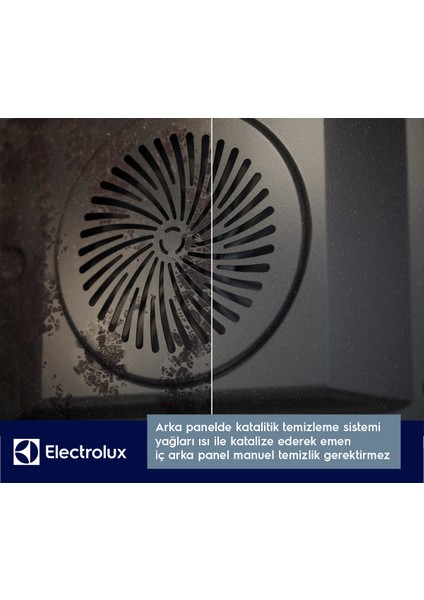EOD6F77WV 600 Serisi Steambake Buhar Ilaveli Katalitik ve Aquaclean Temizlemeli 72 Lt A+ Wi-Fi Beyaz Cam Ankastre Fırın