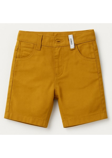 Erkek Çocuk Pamuklu Düz Cepli Şort modelleri